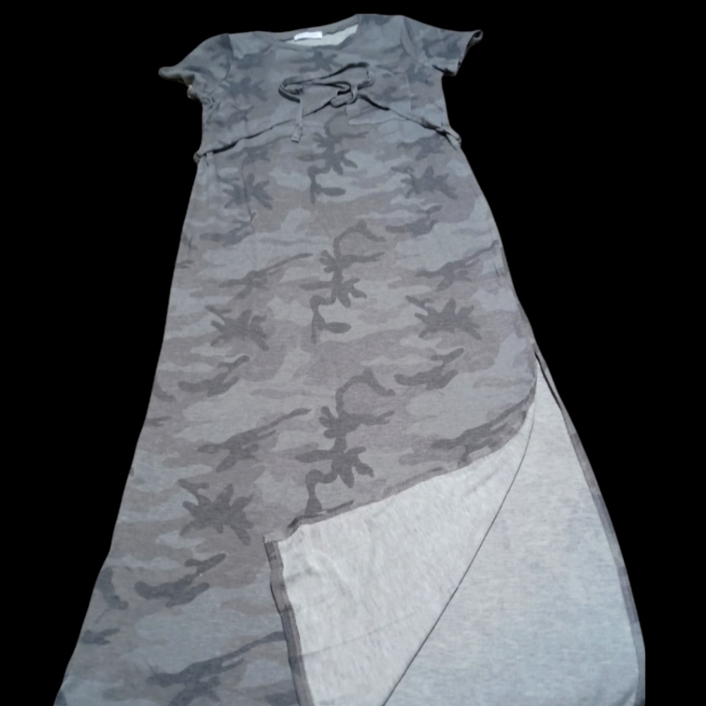 Give it: A Go Camo Maxi Dress